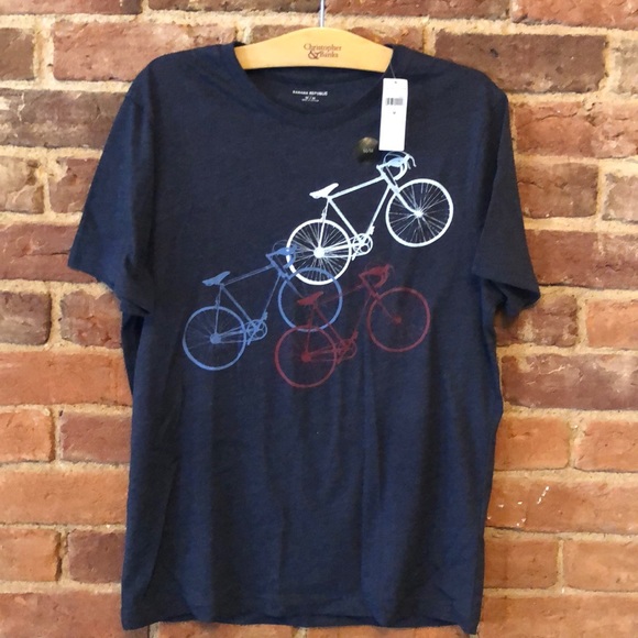 Banana Republic Bicycle Tee Shirt